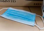 Three Player Anti Pollution Face Mask , Civil Blue Disposable Face Mask