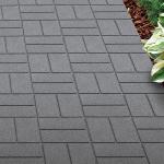 3/4" 19mm Thick Rubber Flooring Tiles For Horse Stable Floors Outdoor Rubber