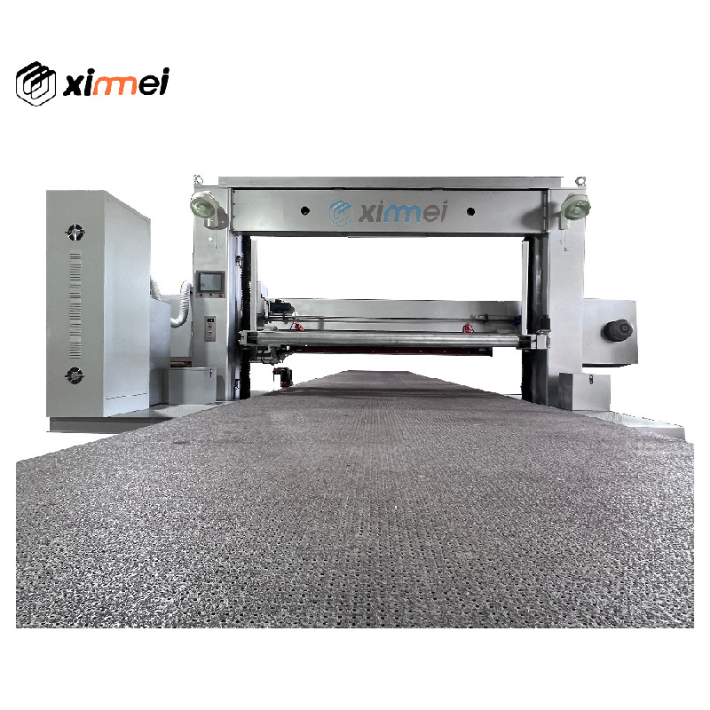 C517 Horizontal Reciprocating linear guide motion band knife long foam block