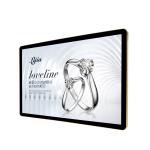 Electroplating Surface LED Photo Frame Light Box For Retail Shop , Office