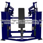 Gym Fitness Equipment Iso-Lateral Shoulder Press / Seated Chest Press exercise