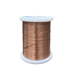 China Polyurethane Twisted Litz Wire / Enamelled Copper Cable Heavy Size 0.079x20 factory