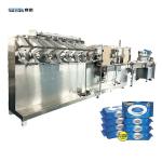 Servo Driven Feeding System 30-120 PCS Baby Wipes Machinery Automatic Production