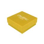 Art Paper Custom Cardboard Jewelry Box For Gem Stone Bangle Packaging With