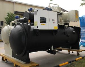 China 6kV 3 Phase 50Hz Shell Tube Centrifugal Chiller With Touch Screen Panel factory