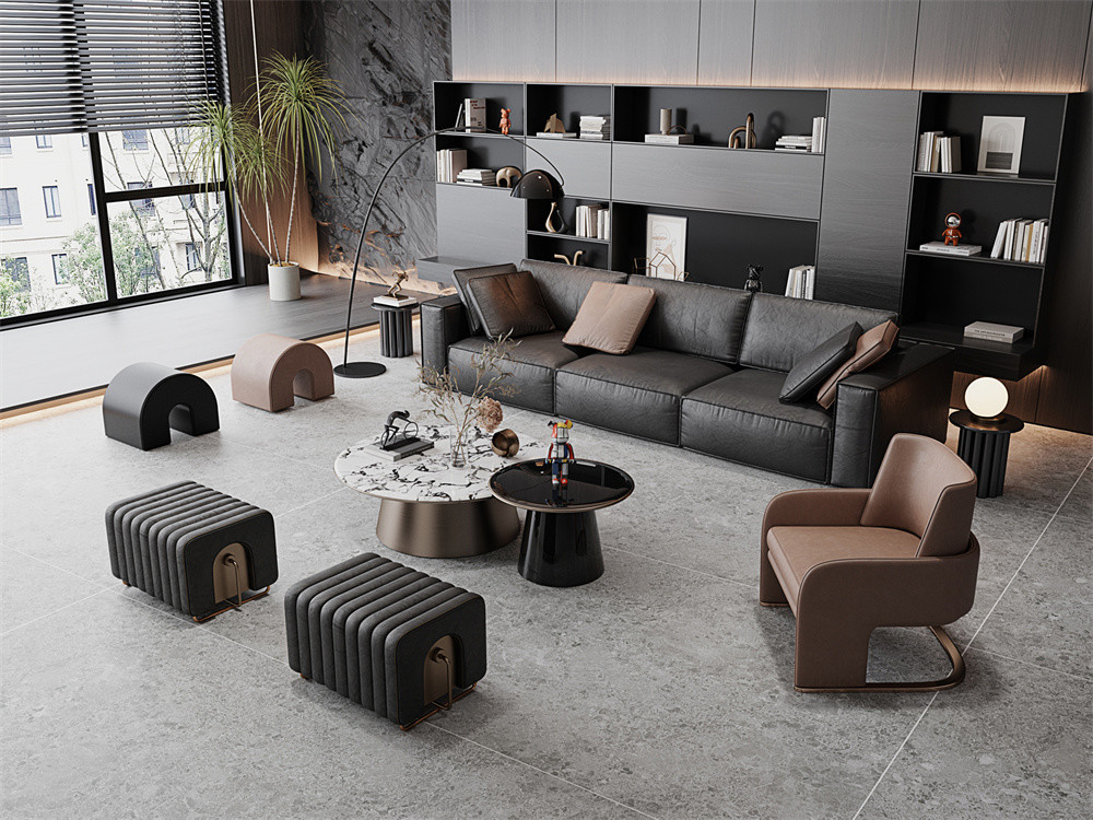 Light Gray 1600x3200mm Indoor Floor Sintered Stone Slab For Decor