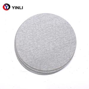 China 6 Inch 150mm Orbital Sander Pads Hook And Loop Round White factory