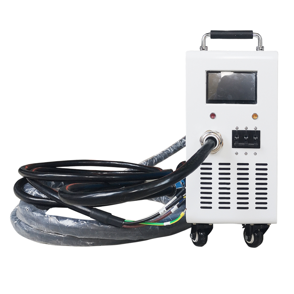 OCPP JSON 1.6 CCS 60A 20KW DC Ev Charger Movable ev Fast Charger Ev Portable Charger Interface Standard CCS