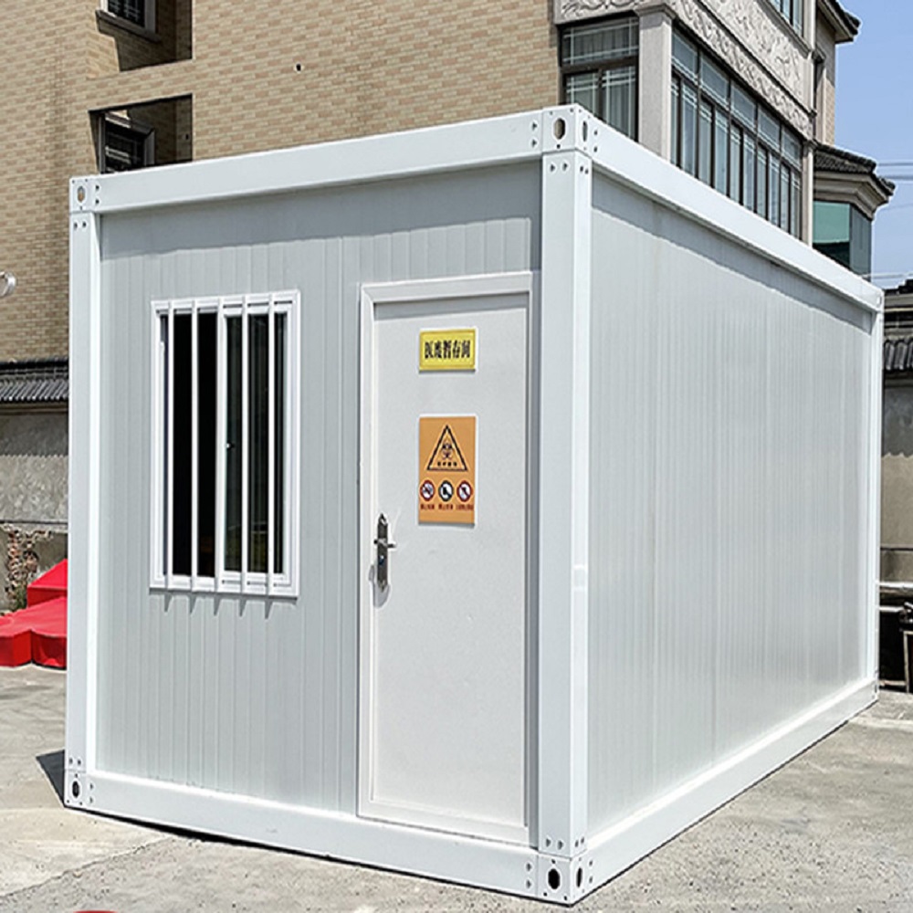 PVC Sliding Window Galvanized Steel Frame Prefab Container Homes