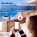 Tuya Zigbee PH Meter With Precision And Accuracy Outdoor Pool Ph Meter 0-14ph