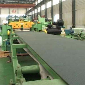 China Steel Sheet Flattening and Cross Cutting Machine with Straightener Feeder Uncoiler factory