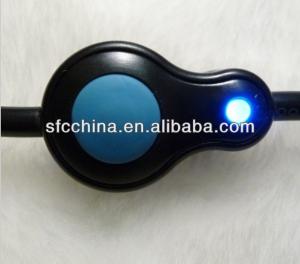 China waterproof push button switch with cable and led factory