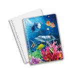 Good Quality Personalized 3D lenticular PET material Promotion Gift Spiral 3D