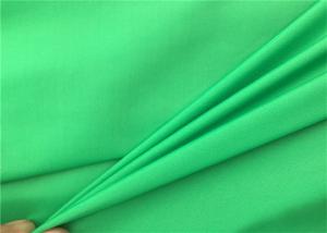 China Green Warp Knitted Climbing Wear Polyester Stretch Spandex Fabric factory