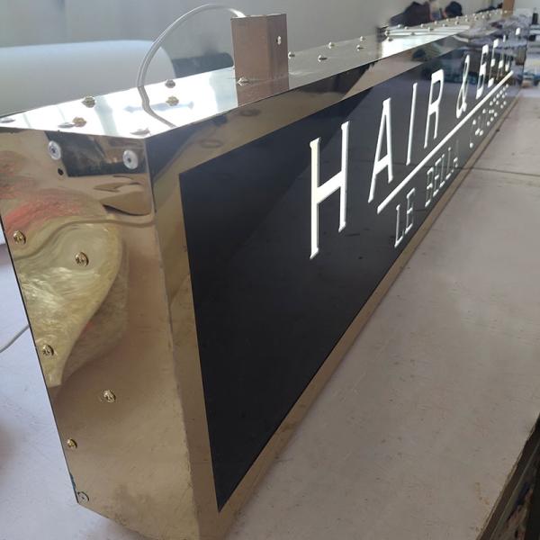 Advertising Double Sided Light Box Shop Ceiling Wall Mounted Illuminated Lightbox Sign Hanging Light Box for the Shop