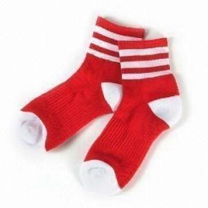 China Cotton knitted custom logo, design women's Cotton Sport Socks factory