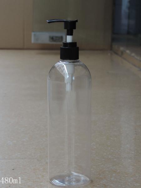 480ML Round Cosmetic PET/HDPE Bottles With the scale Supplier Lotion bottle,