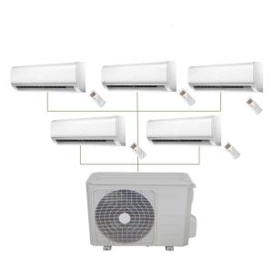 China Self Clean Multi Head Split System 0.25cbm 3D Air Flow Multi Air Conditioner ECO factory