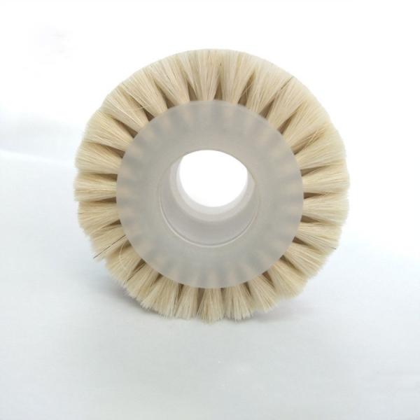 White Offset Brush Wheel Size 40x8x15mm Apply to Printing Press Brush Wheel, in