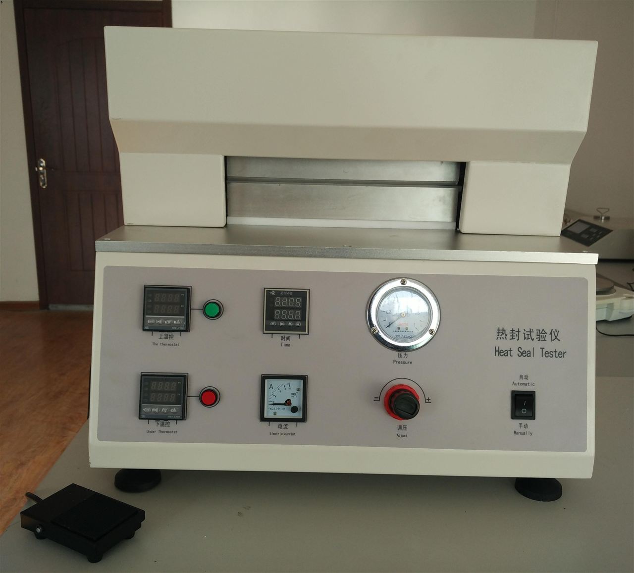 Five Point Heat Seal Tester Equipment For Plastic Packaging Film