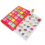 Custom Design Printed Cardboard Gift Packaging Paper Cardboard Advent Calendar