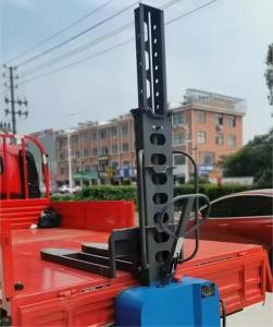 China Compact And Efficient Electric Pallet Stacker With Overall Height 2150mm 650kg on sale