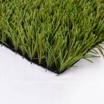 All Weather Resistant Artificial Football Pitches Stem Shape Grass Turf Type