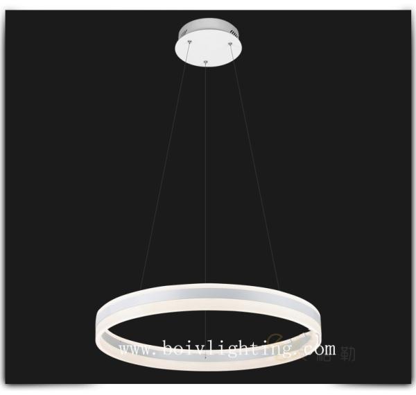 LED Lamp Creative Modern Stysle Acrylic Round Pendant Lightings White Color
