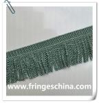 Golden wholesale rayon custom OEM bullion fringe for sofa pillow cushion