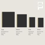 100GSM Ivory Paper Pocket Size Weekly Planner With Vertical Layout
