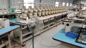 China 1996 Product Used Barudan Embroidery Machine With 17 Heads 9 Needles factory