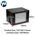 250W uv printer ink UV LED 365nm 385nm 395nm 405nm for Air Cooling UV LED Curing