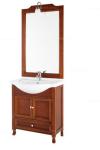 Oak solid wood vanity,single basin bathroom cabinet,Modern bathroom furniture