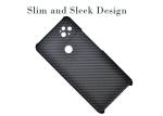 Anti Fingerprint Aramid Fiber Phone Case For Google Pixel 5 Carbon Fiber Cover