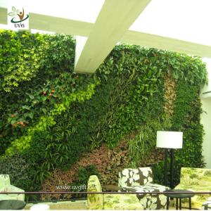 China UVG GRW030 Green Color Artificial Plants and Flowers for Outdoor Garden wall Grass Walls factory