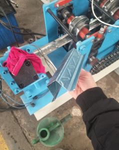 China Gypsum Roof Metal Stud Machine Computer Control Trapezoid Shape 380v 50hz 3 Phase factory