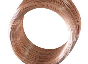 China Steel Evaporator Tube 6.35 × 0.65 mm Copper Coated Round Non - Secondary factory