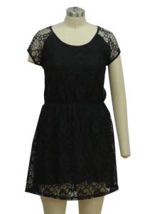 China Trendy Women'S Casual Dresses Shining Rhinestone On Shoulder Ladies Work Dresses factory