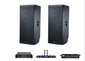 China OEM 1000W Karaoke Amplifier Speaker System With Microphone Set factory