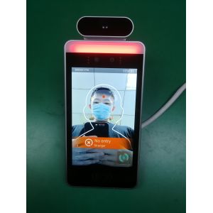 China 2020 Newest AI Face Temperature Detector Android OS Monitor Terminal Panel Wall Mount on sale