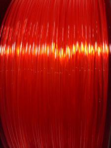 China Transparent 3D Printing Filament , Red Color 1kg PLA Filament 1.75mm 2.85mm factory
