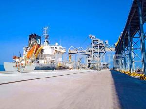 China Bulk Cement Ship Loader Environmental Protection Excellent Performance factory