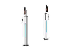 China Metal Digital Lcd Fever Thermometer Automatic Thermometer Free Standing factory
