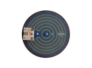 China Circular 57x610mm Thick Film Heating Element For Cooking Pads factory