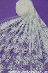 hot sale fashion embroidery lace fabric for wedding dress