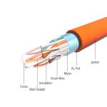 305m UTP CAT6A Network Communication Cable With CCA CCS