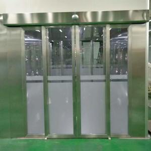 China Clean Room Air Shower System With Auto Sliding Doors For People And Goods factory