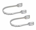Polished Finish Stainless Steel Western Horse Riding Spurs for Western Comb