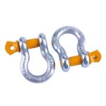 High Strength Carbon Steel G209 Bow Shackle Lifting With Galvanized Finish