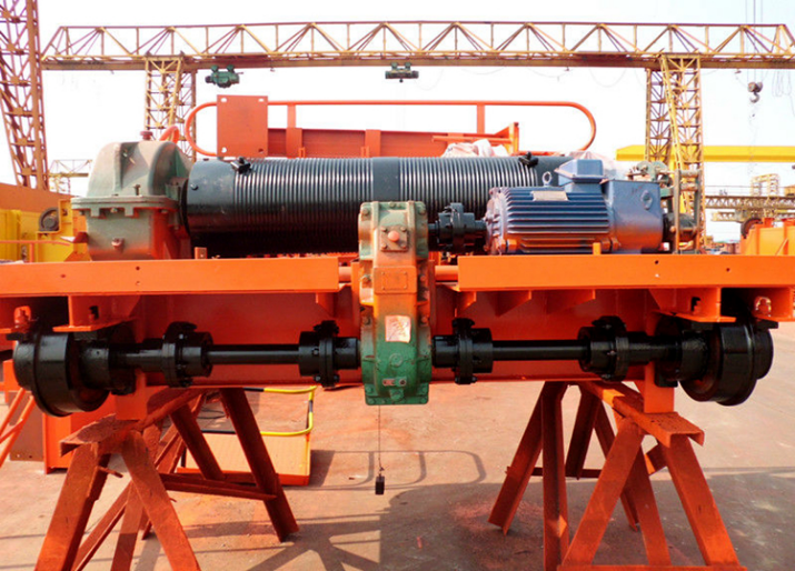 High quality Electric Double Girder Overhead Bridge Crane 30 ton, 35 ton, 50 ton